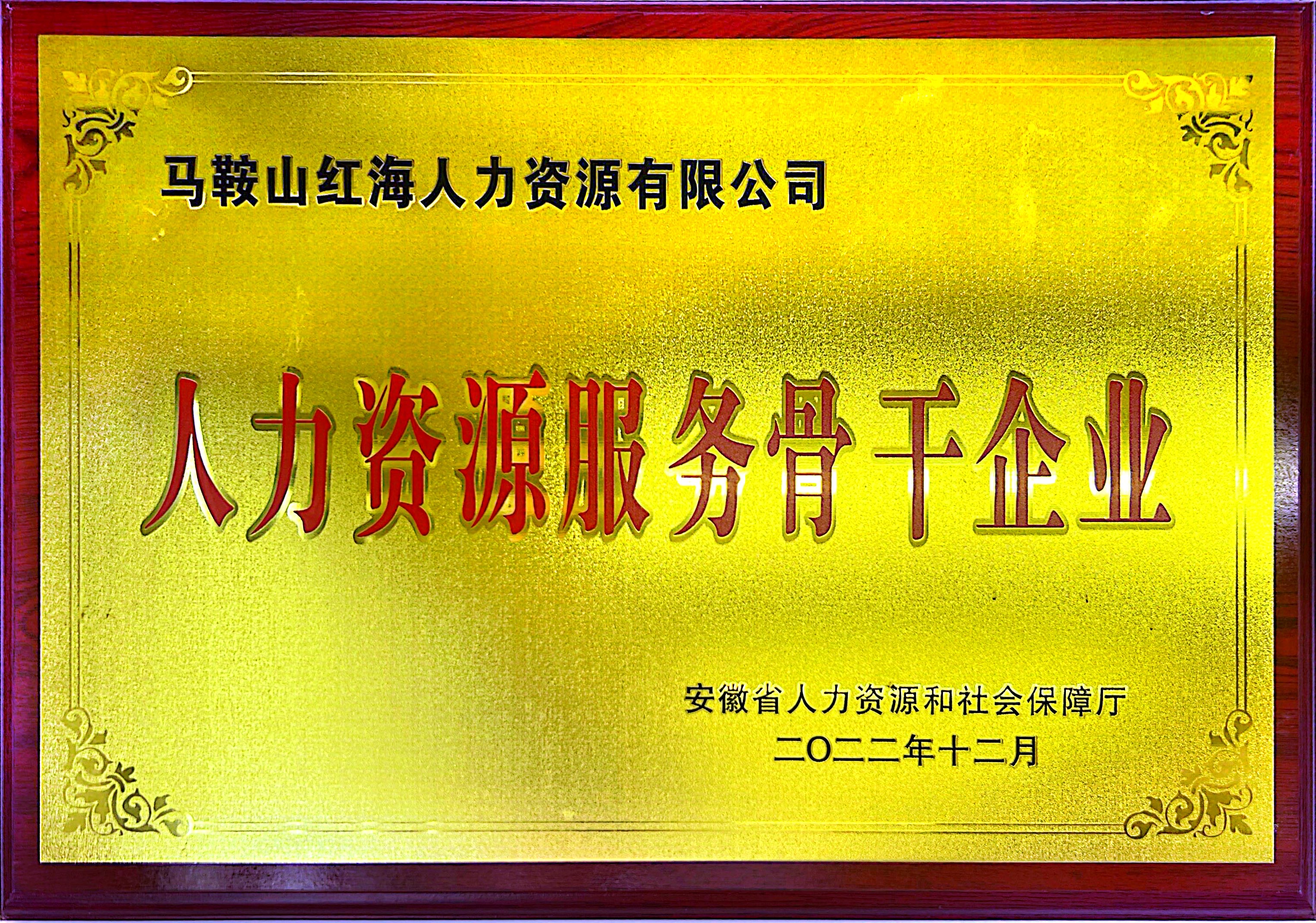 人力资源服务骨干企业